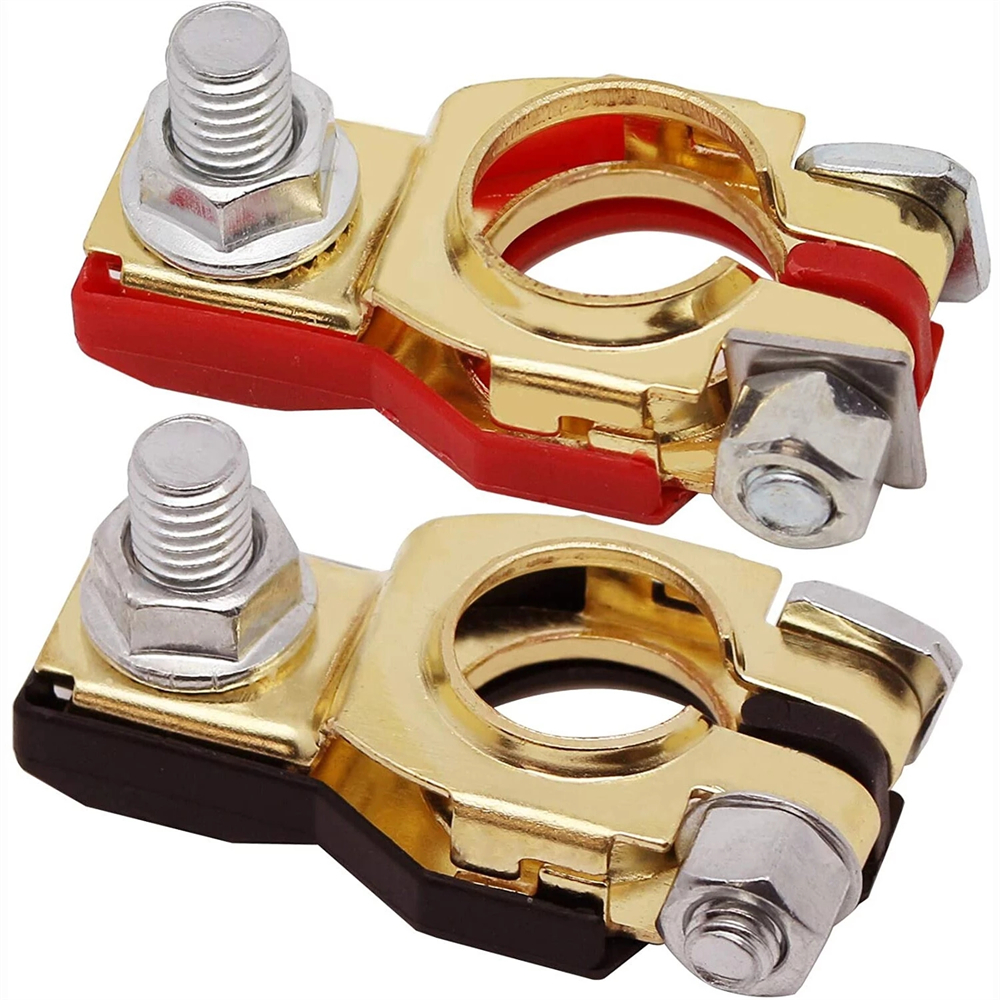 Cable Staple Clip - 2Pcs Automotive Battery Terminal Wire Cable
