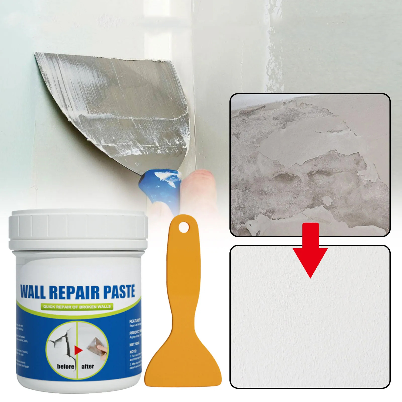 Wall Mending Agent Leak-Trappi – обзор и цена Tile Grout Repair