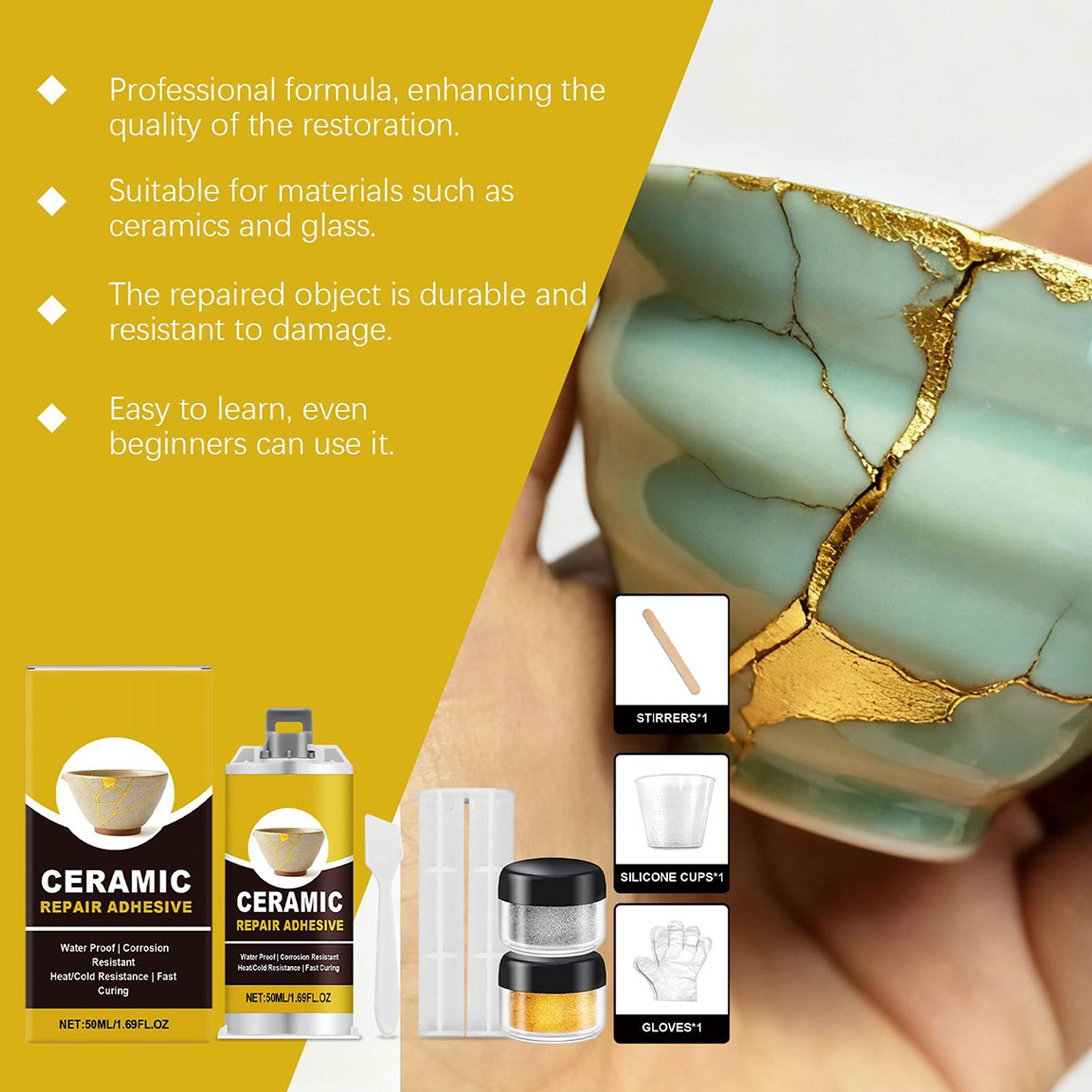 Gold Glue for Ceramics Glass S – обзор и цена Tile Grout Repair