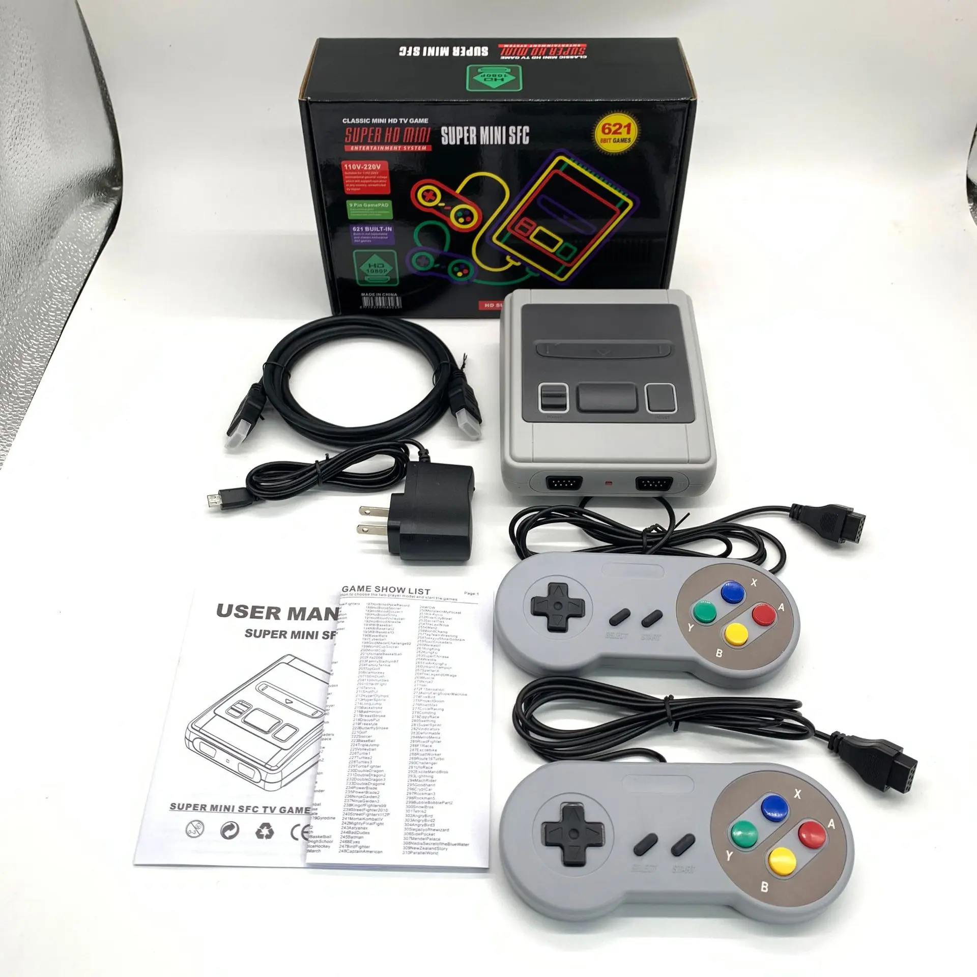 SFC621 Mini Retro Video Game C – обзор и цена Home Improvement Snes