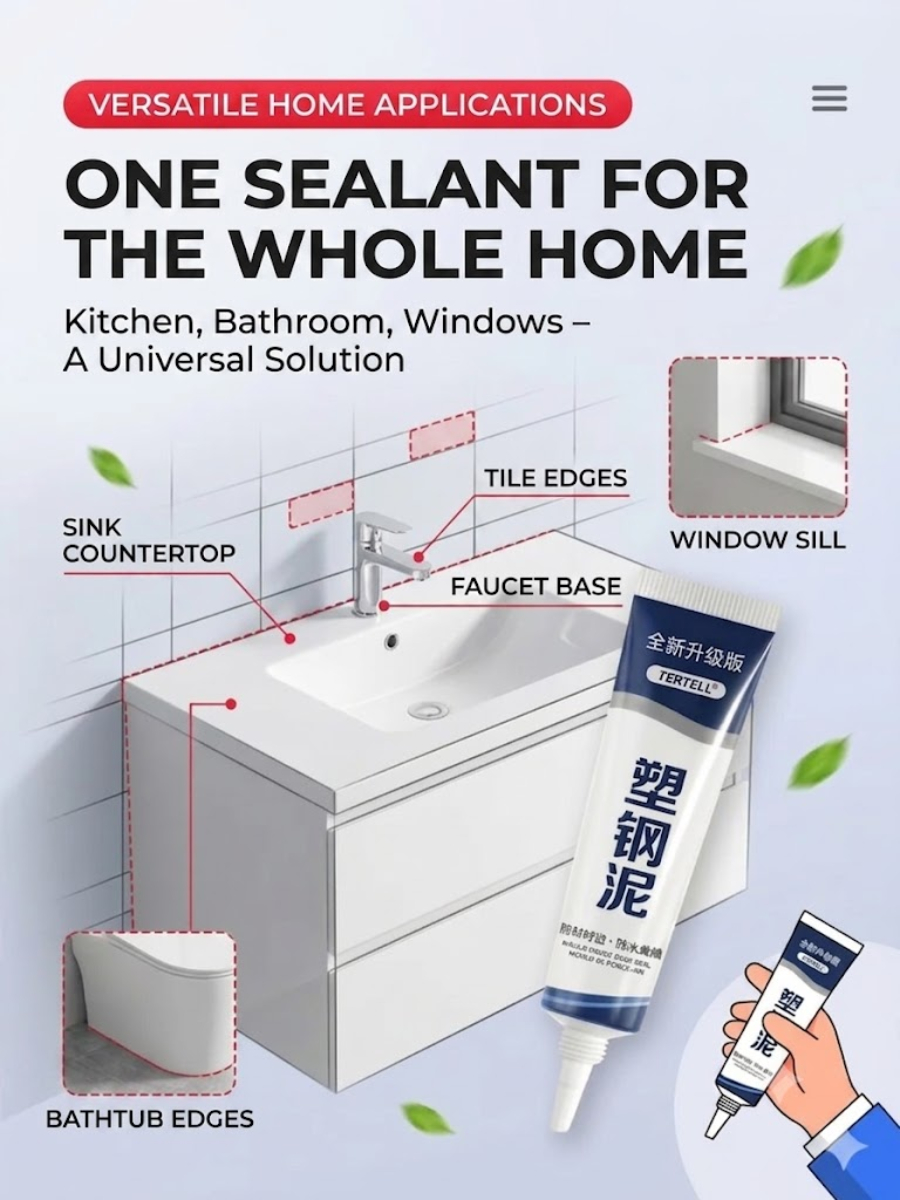 Waterproof Sealant Paste 150ml – обзор и цена Tile Grout Repair