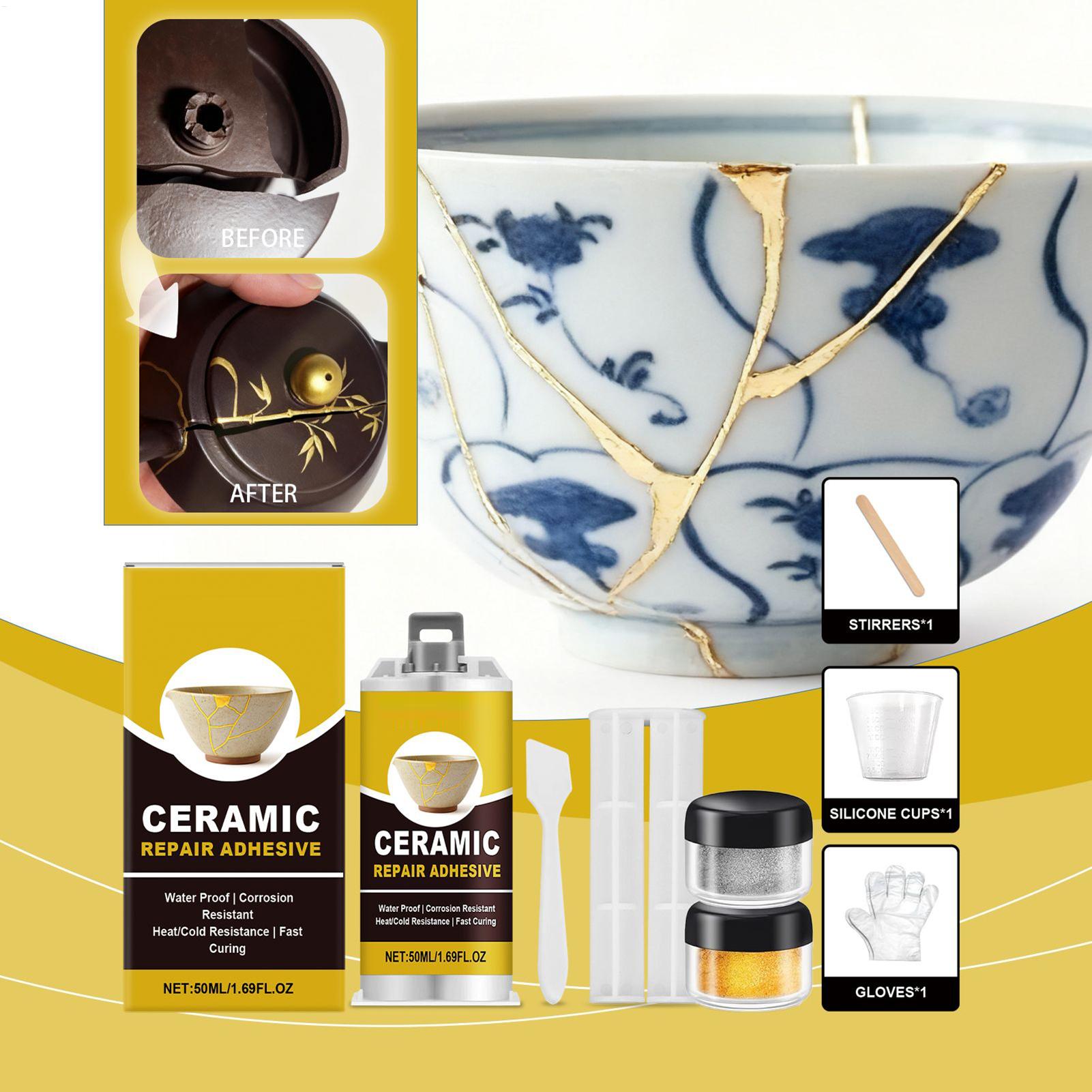 Porcelaine Repair Kit Gold Cer – обзор и цена Tile Grout Repair