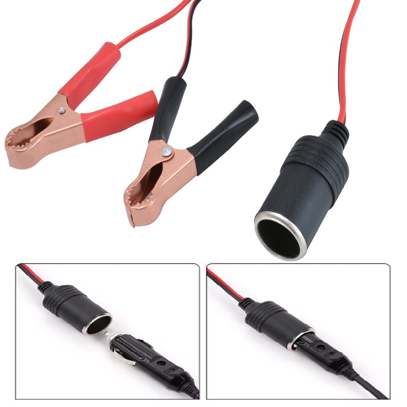 50A Cigarette Lighter Power So – обзор и цена Cable Staple Clip