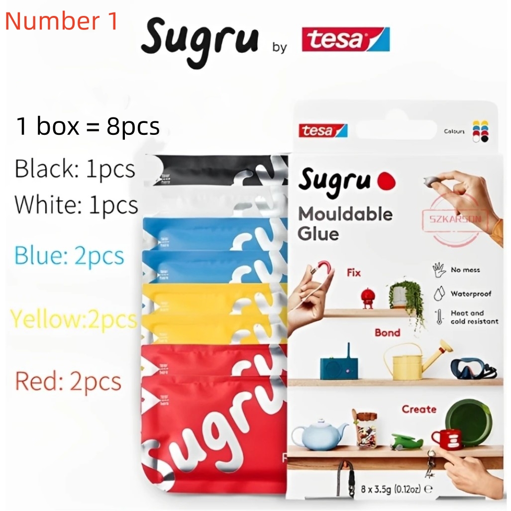 1 Box=8 Pcs Tesa Sugru Mouldab – обзор и цена Home Improvement And Diy