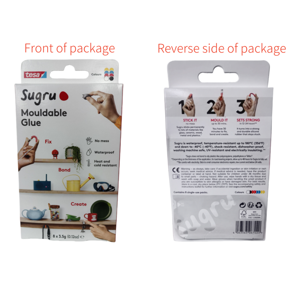 1 Box=8 Pcs Tesa Sugru Mouldab – обзор и цена Home Improvement And Diy