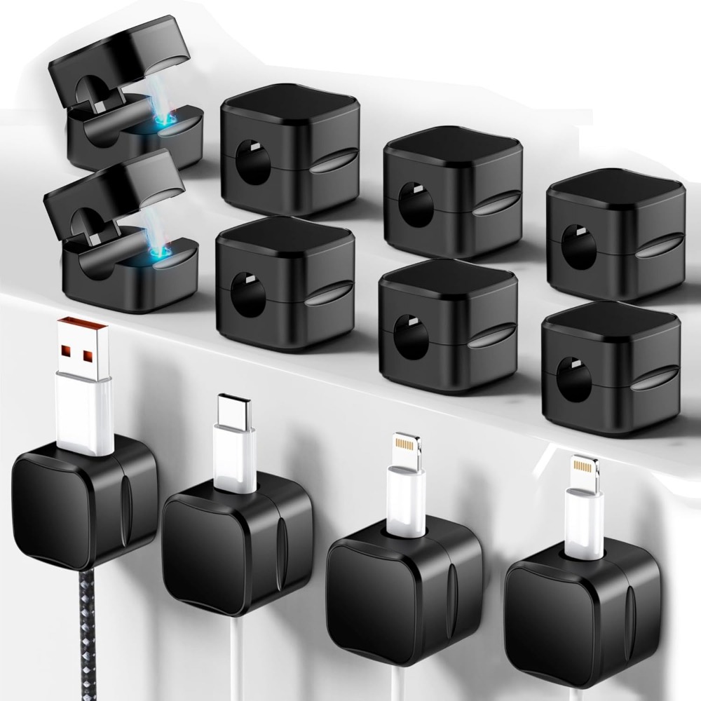 Magnetic Cable Clips for Cord  – обзор и цена Cable Staple Clip