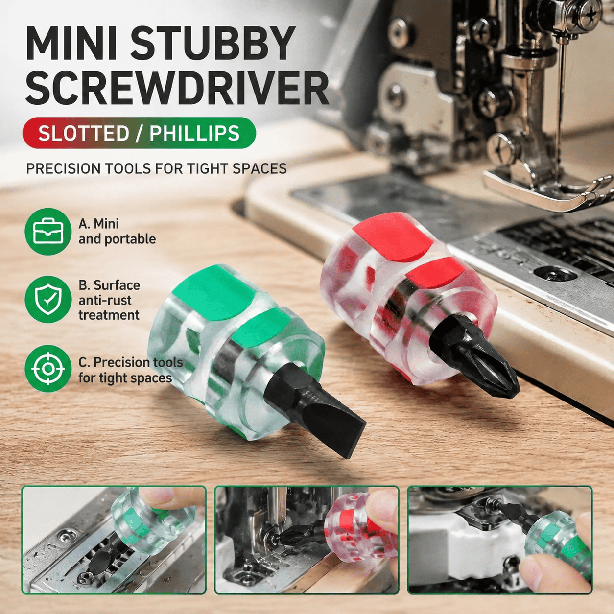 One Piece Mini Portable Screwd – обзор и цена Home Improvement And Diy