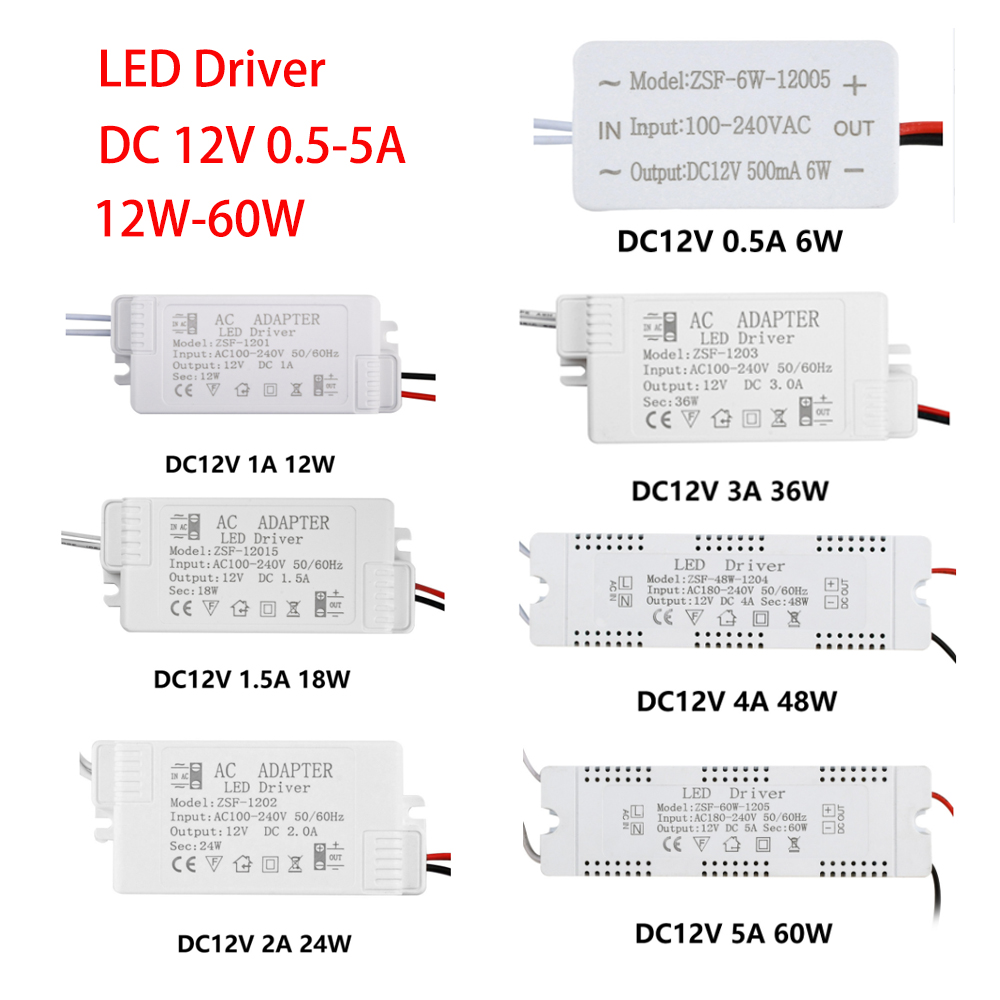 AC 100-240V To DC 12V LED Driv – обзор и цена Home Improvement Loan