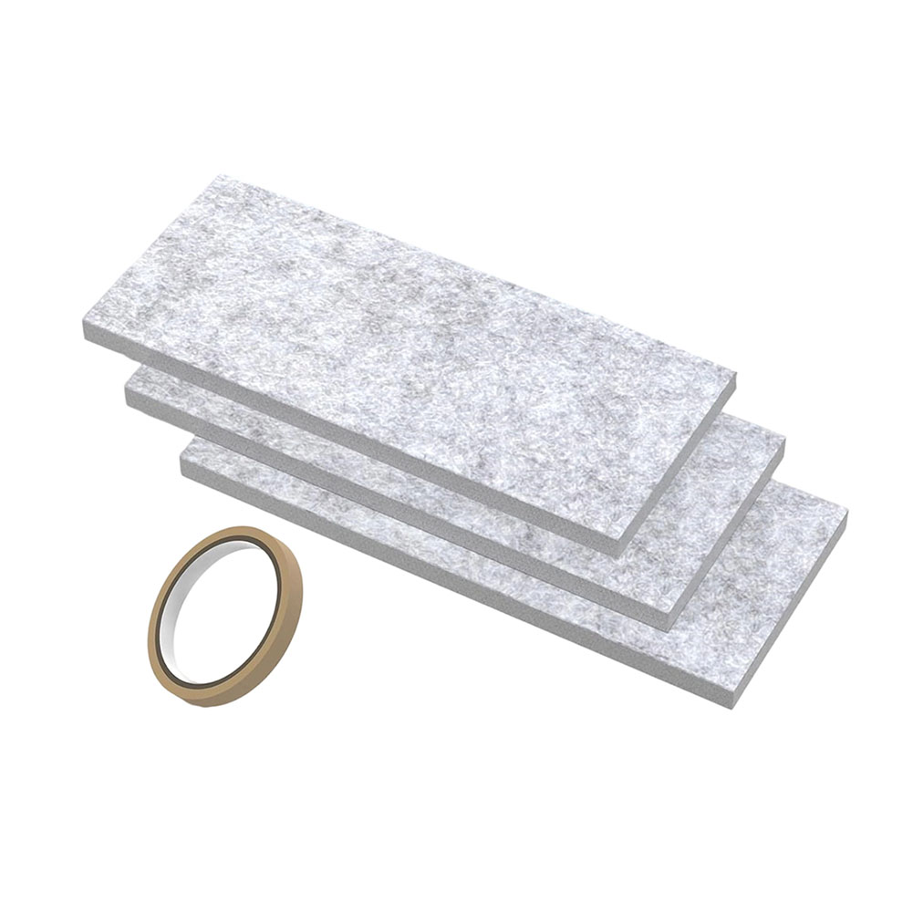 3pcs Gray Foam Felt Side Panel – обзор и цена Home Improvement Noise