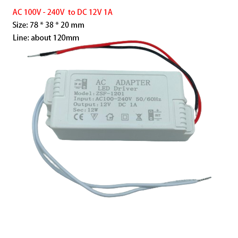 AC 100-240V To DC12V LED Drive – обзор и цена Home Improvement Loan