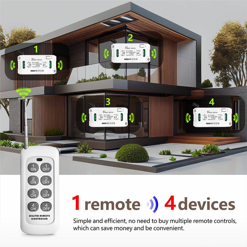433mhz Rf Remote Control Light – обзор и цена Home Improvement Loan