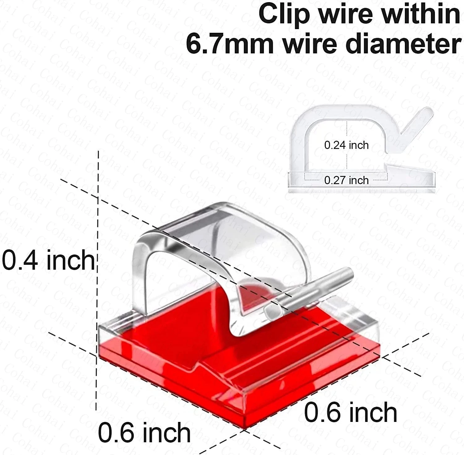 Cable Organizer Clips Wire Win – обзор и цена Cable Staple Clip