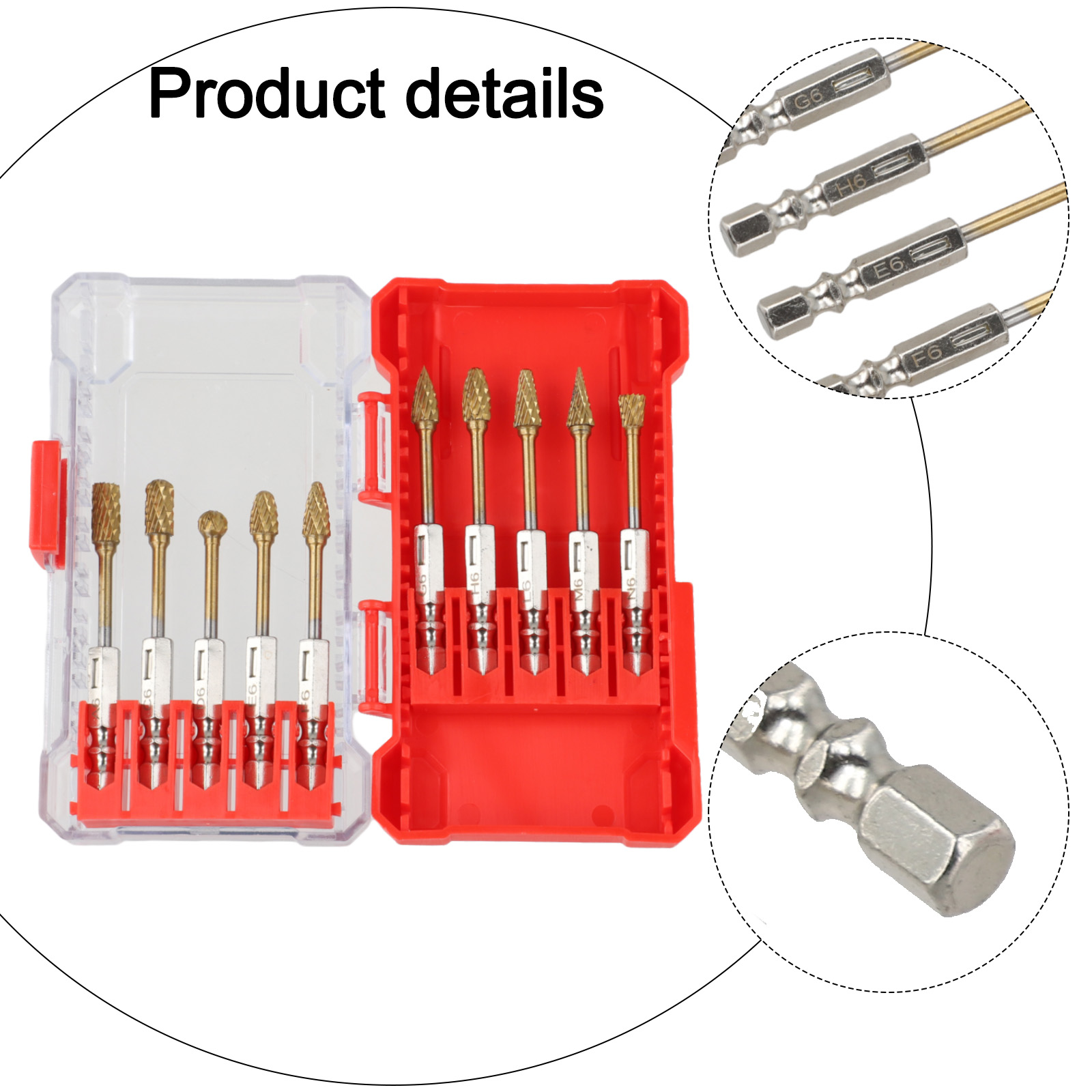 Compact Case Bits Carbide Burr – обзор и цена Home Improvement And Diy
