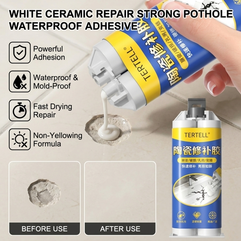 White Ceramic Crack Repair Adh – обзор и цена Tile Grout Repair