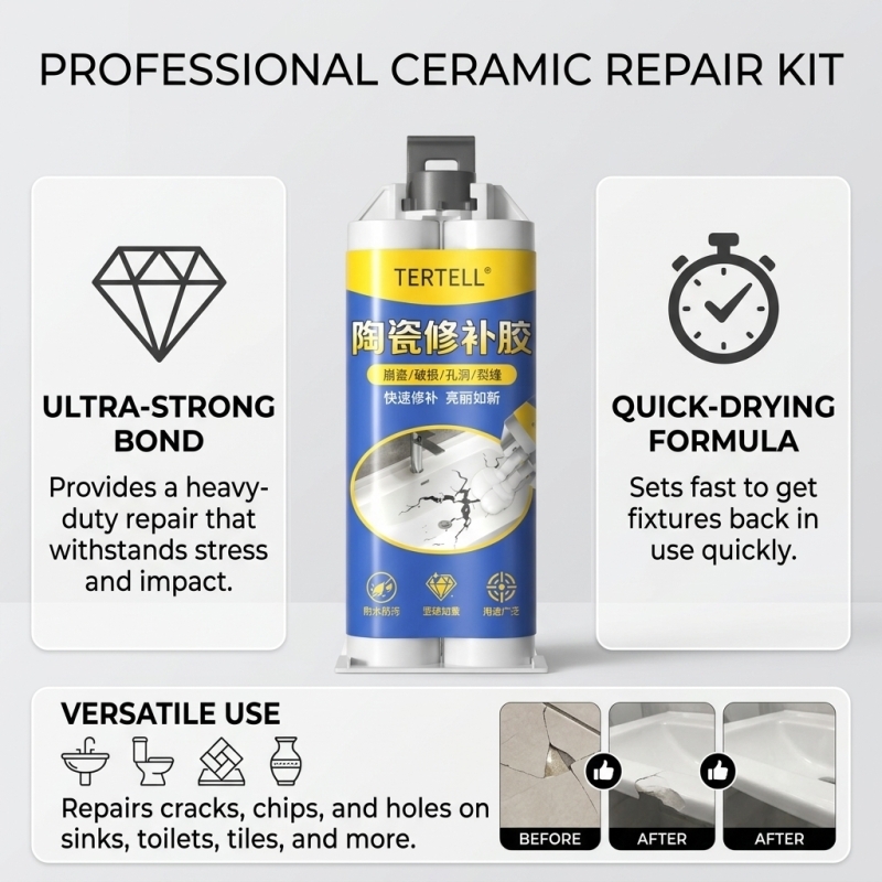 White Ceramic Crack Repair Adh – обзор и цена Tile Grout Repair