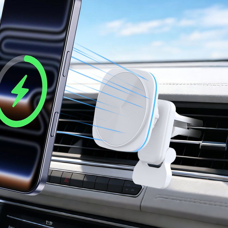 15W Magnetic Car Wireless Char – обзор и цена Cable Staple Clip