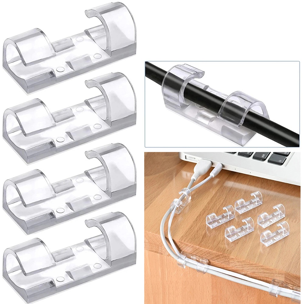 Self Adhesive Cable Management – обзор и цена Cable Staple Clip